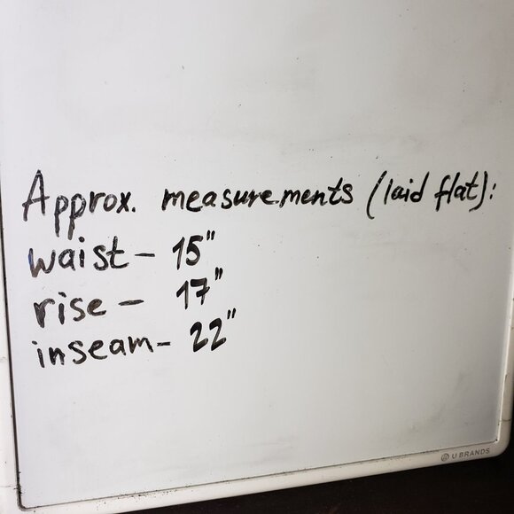 Anthropologie Hei Hei Drop Crotch Harem Pants Linen Blend Foldover Waist size S - Picture 6 of 8